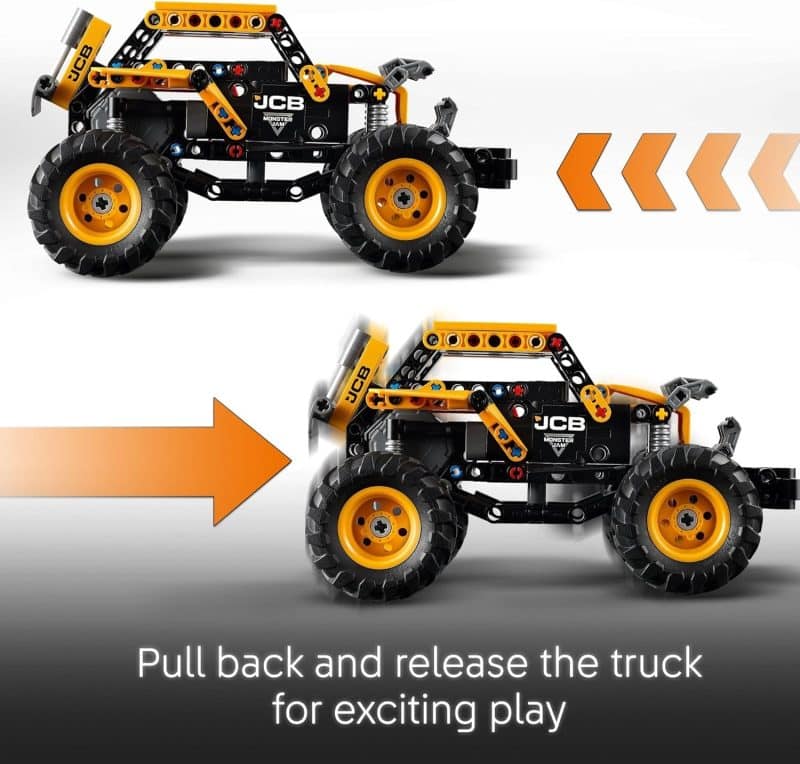 LEGO Technic Monster Jam™ DIGatron™ Pull-Back (42199) - Image 3