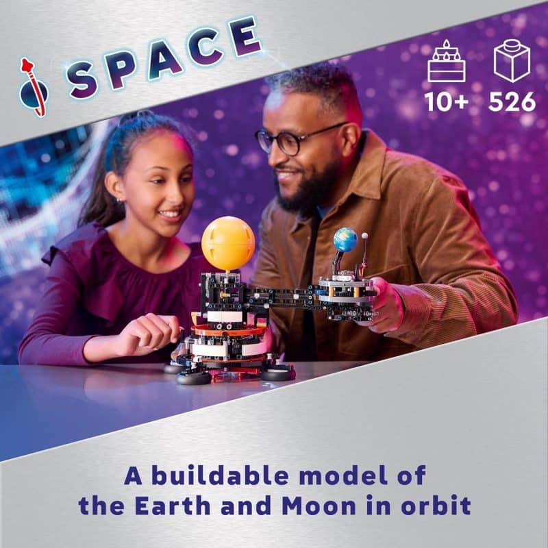 LEGO Technic Planet Earth and Moon in Orbit (42179) - Image 2