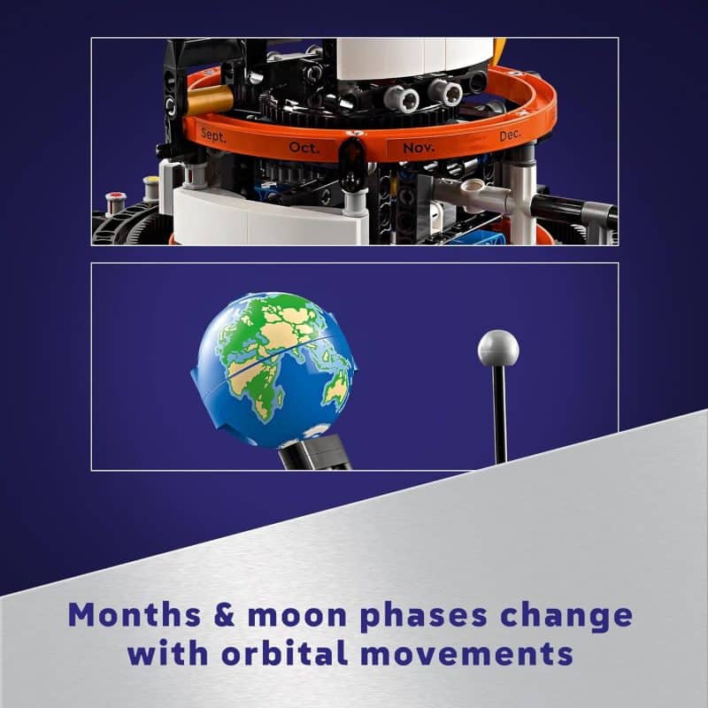 LEGO Technic Planet Earth and Moon in Orbit (42179) - Image 5