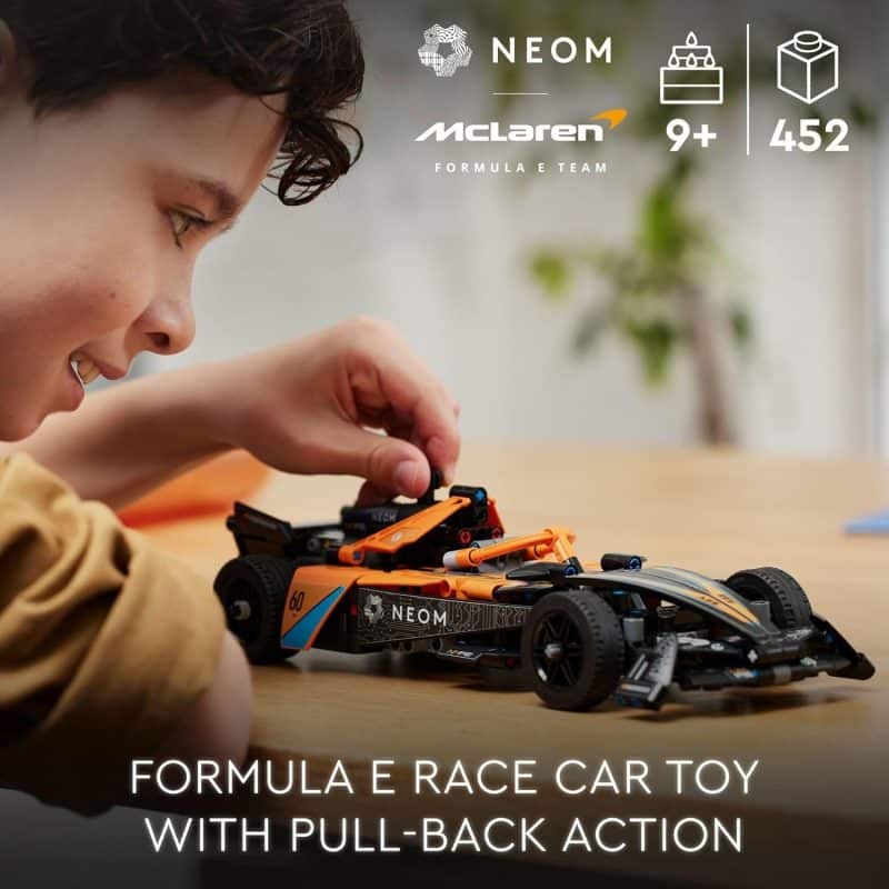 LEGO Technic NEOM McLaren Formula E Race Car (42169) - Image 2