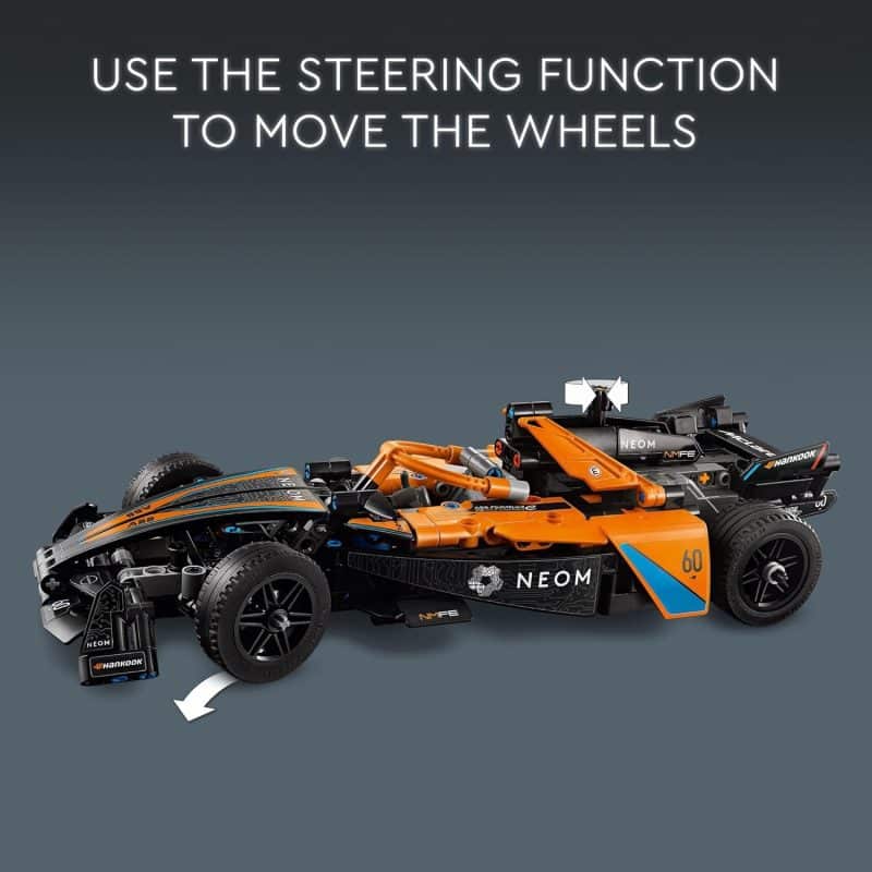 LEGO Technic NEOM McLaren Formula E Race Car (42169) - Image 4