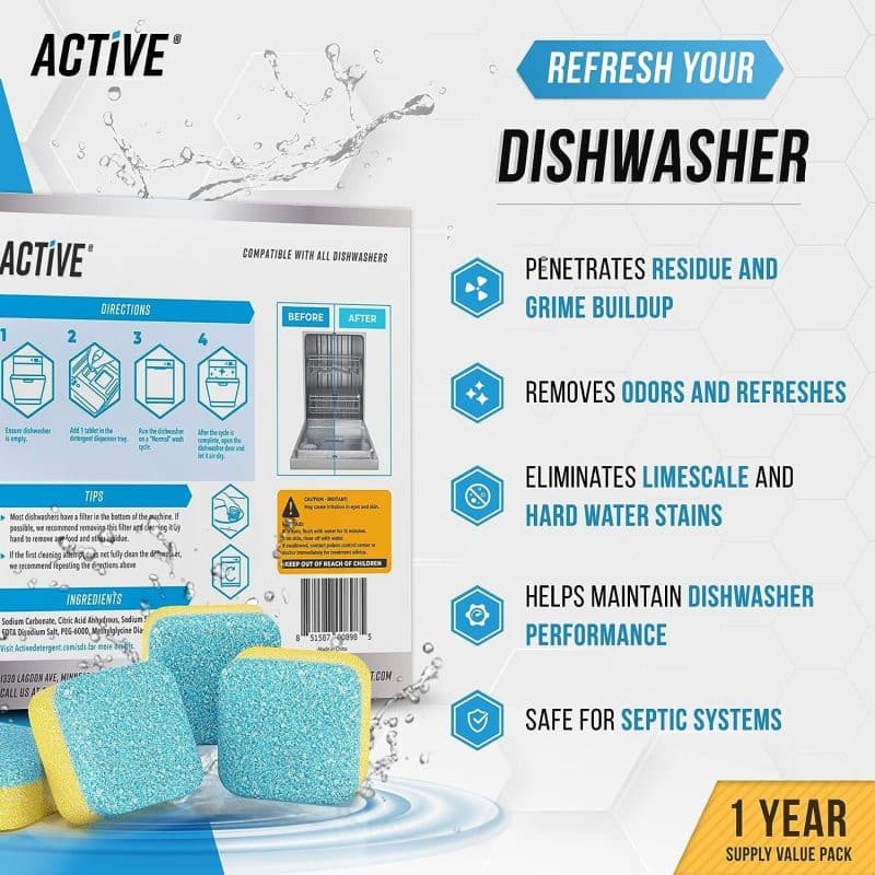 ACTIVE Appliance Cleaning Tablets - Image 4