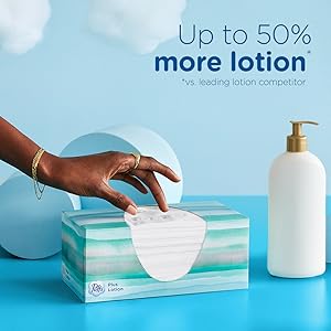 Up tp 50% more lotion