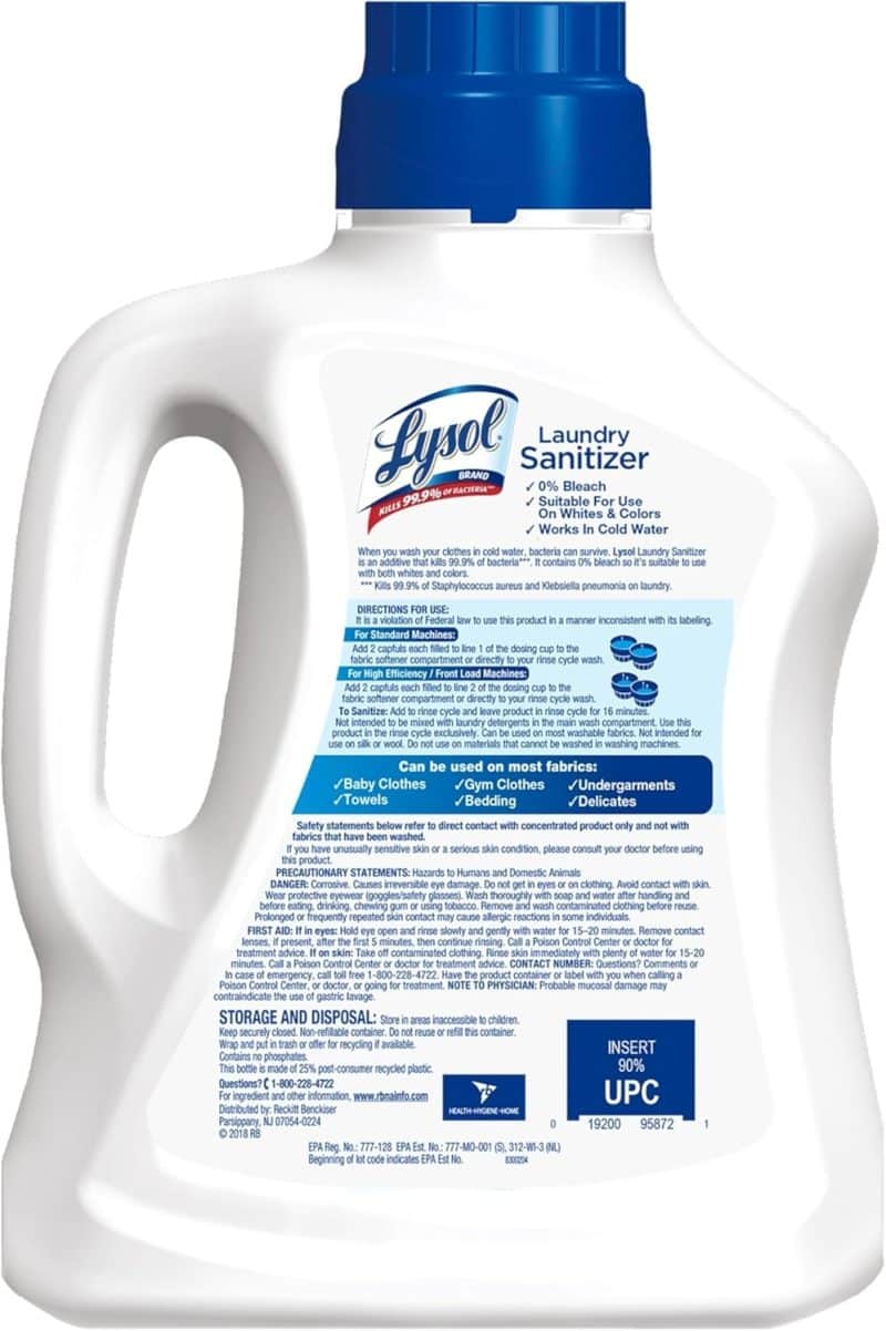 Lysol Laundry Sanitizer - Image 10