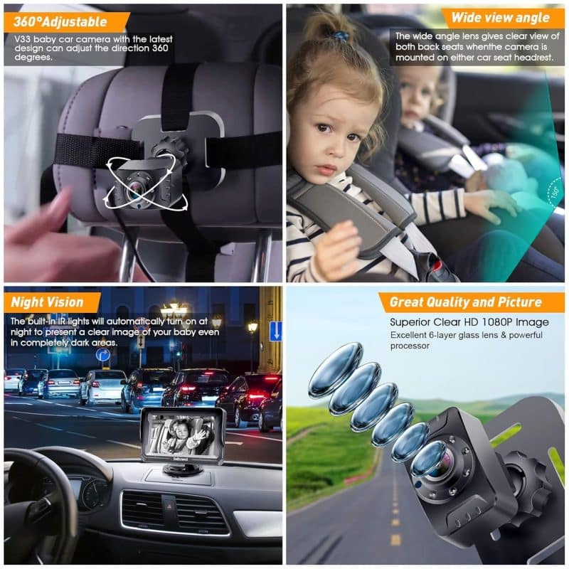 DoHonest V33 Baby Car Camera - Image 3