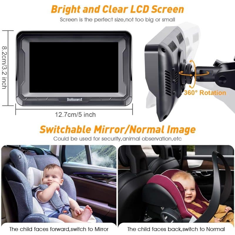 DoHonest V33 Baby Car Camera - Image 4