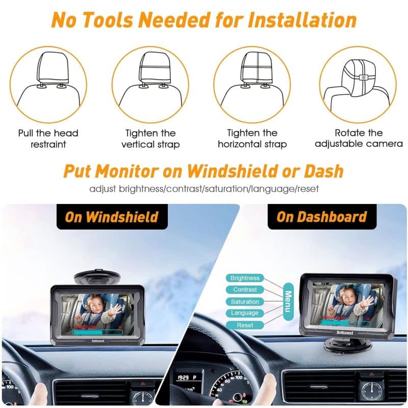 DoHonest V33 Baby Car Camera - Image 5