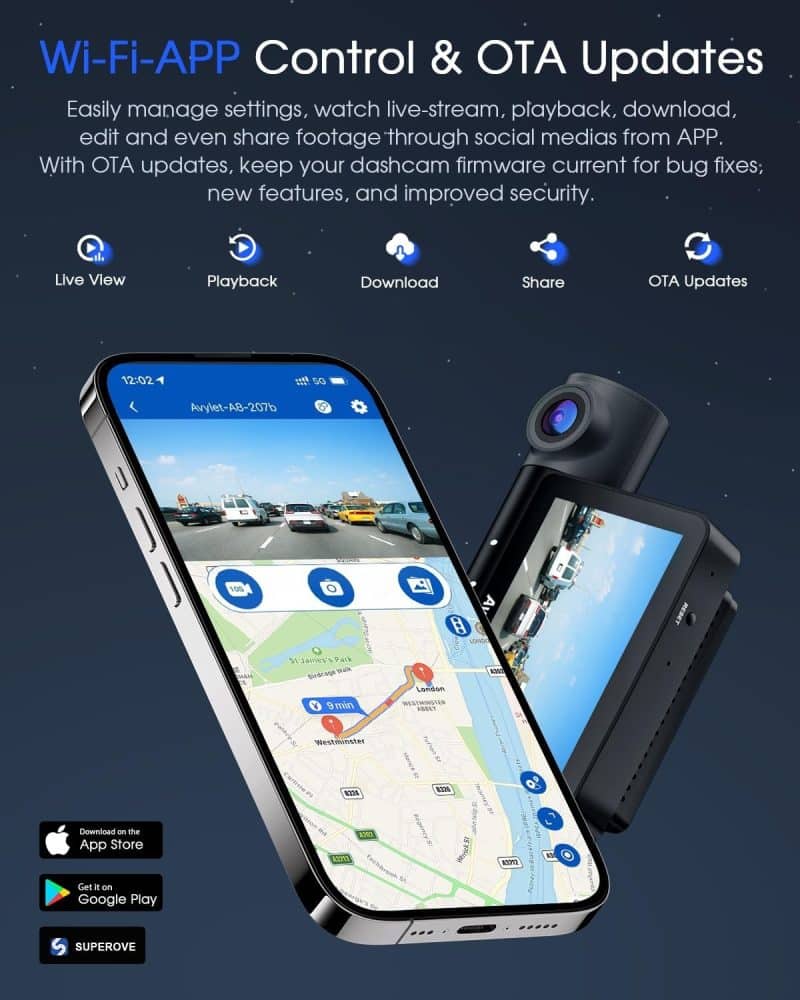 Avylet 5K 3 Channel Dash Cam - Image 5