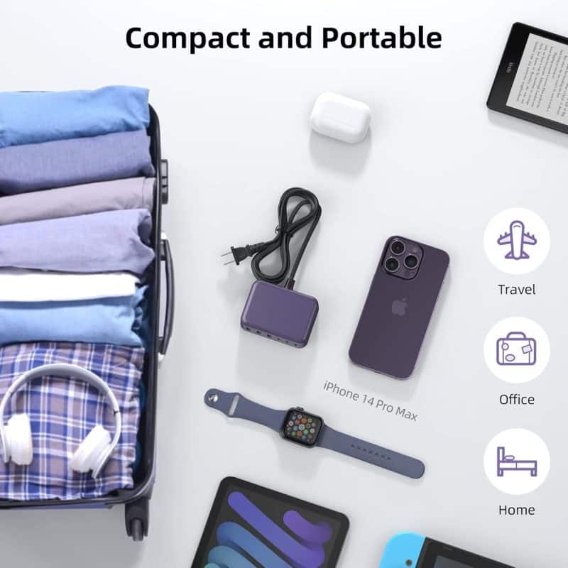 BOVICAS 6-in-1 Fast USB-C Charging Station - Image 21