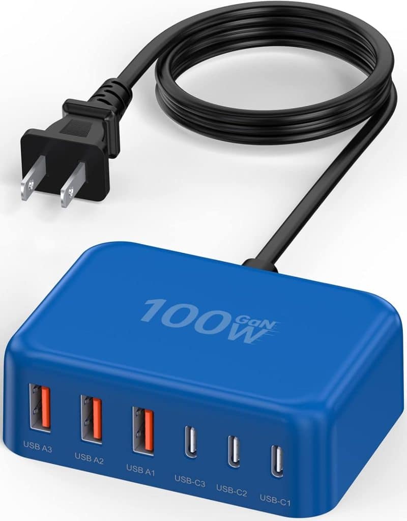 BOVICAS 6-in-1 Fast USB-C Charging Station - Image 33
