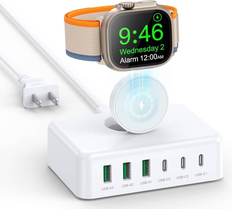 BOVICAS 6-in-1 Fast USB-C Charging Station - Image 41