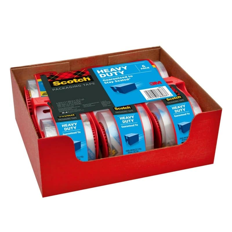 Scotch Heavy Duty Shipping Packing Tape - Image 8