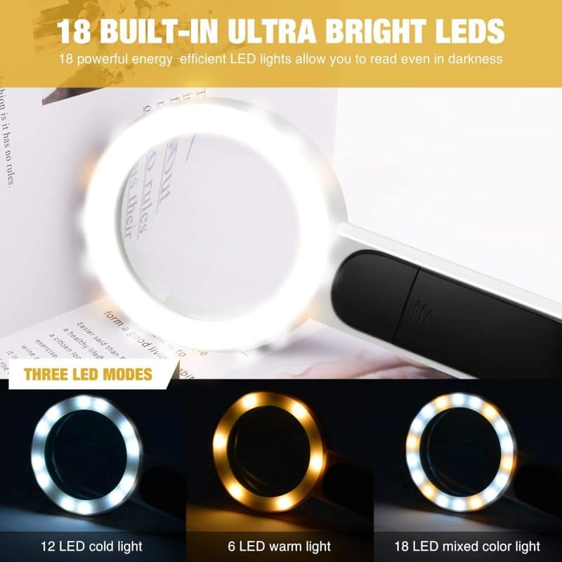 JMH Magnifying Glass with Light - Image 13