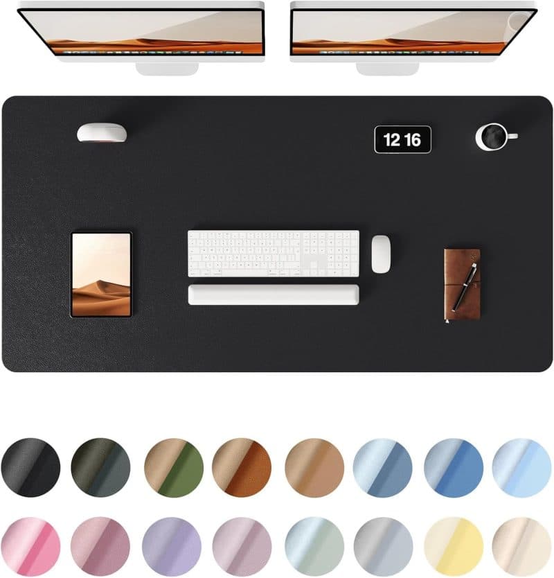 YSAGi Leather Desk Pad Protector