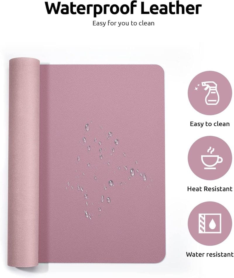 YSAGi Leather Desk Pad Protector - Image 5