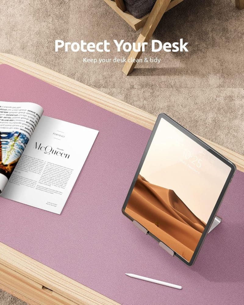 YSAGi Leather Desk Pad Protector - Image 8