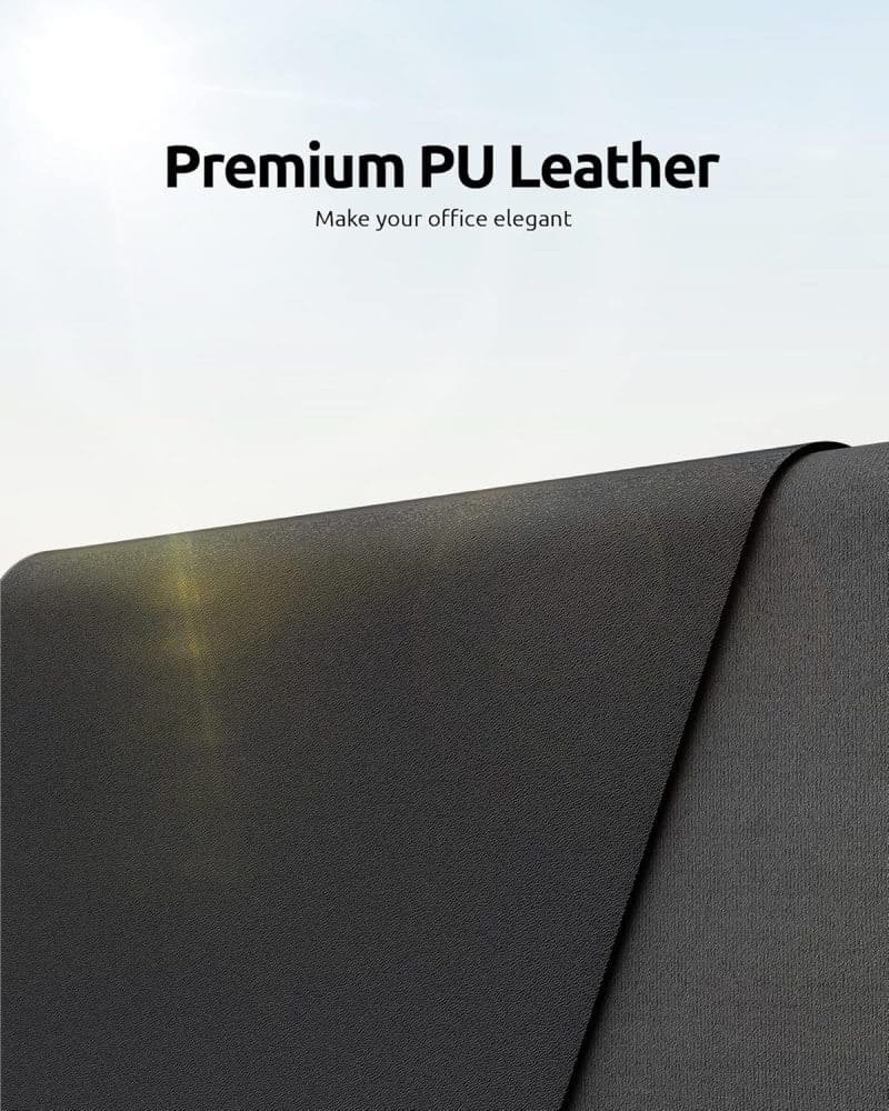YSAGi Leather Desk Pad Protector - Image 12