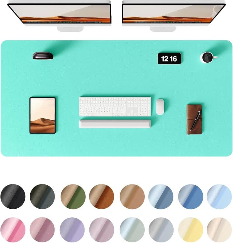 YSAGi Leather Desk Pad Protector - Image 28