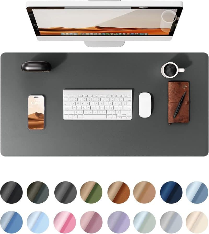 YSAGi Leather Desk Pad Protector - Image 32