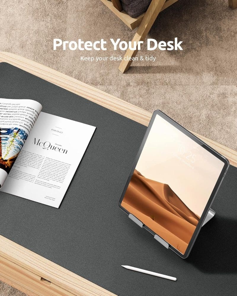 YSAGi Leather Desk Pad Protector - Image 37