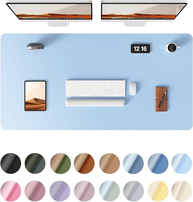 YSAGi Leather Desk Pad Protector - Image 41