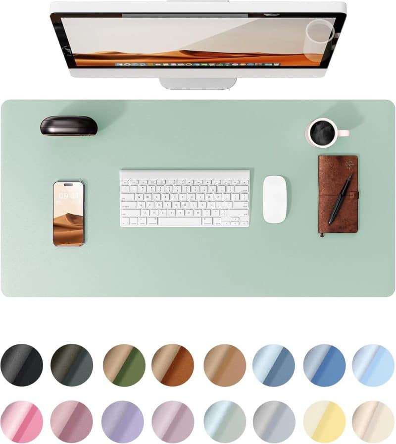 YSAGi Leather Desk Pad Protector - Image 45