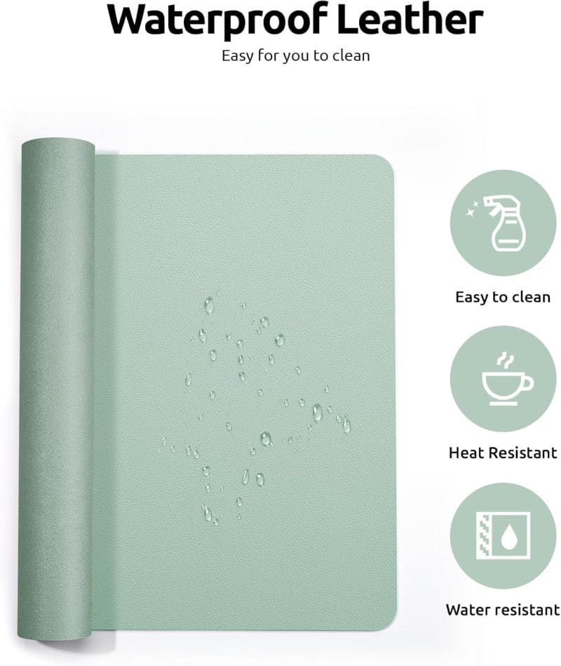 YSAGi Leather Desk Pad Protector - Image 48