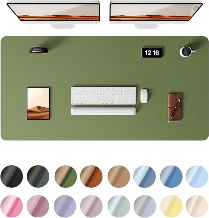 YSAGi Leather Desk Pad Protector - Image 63