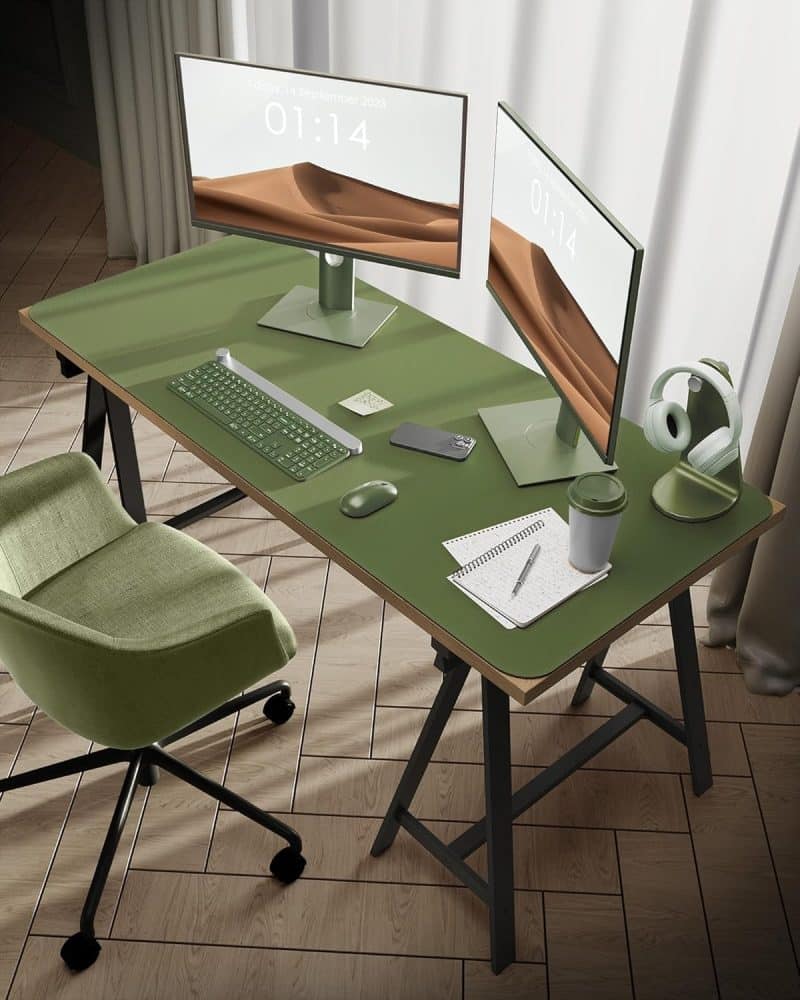YSAGi Leather Desk Pad Protector - Image 64