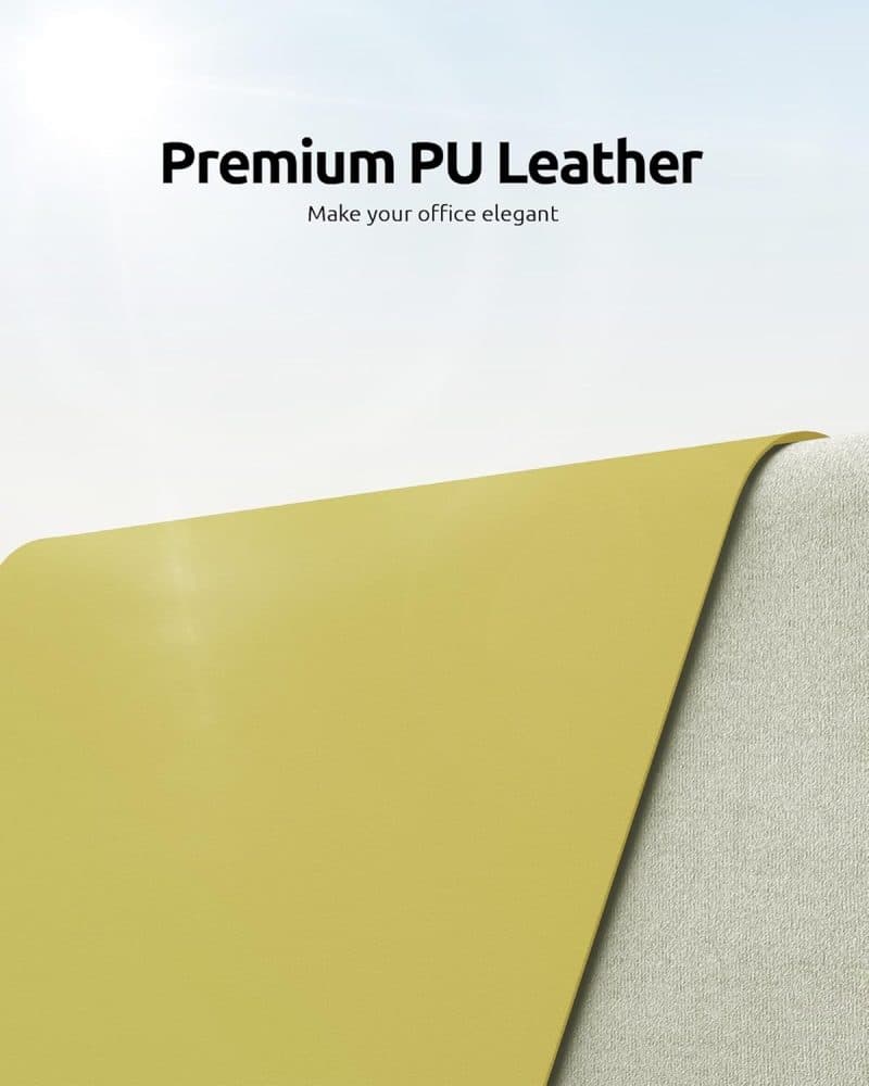 YSAGi Leather Desk Pad Protector - Image 68