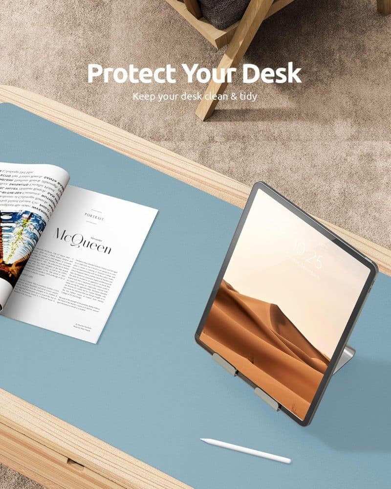 YSAGi Leather Desk Pad Protector - Image 81