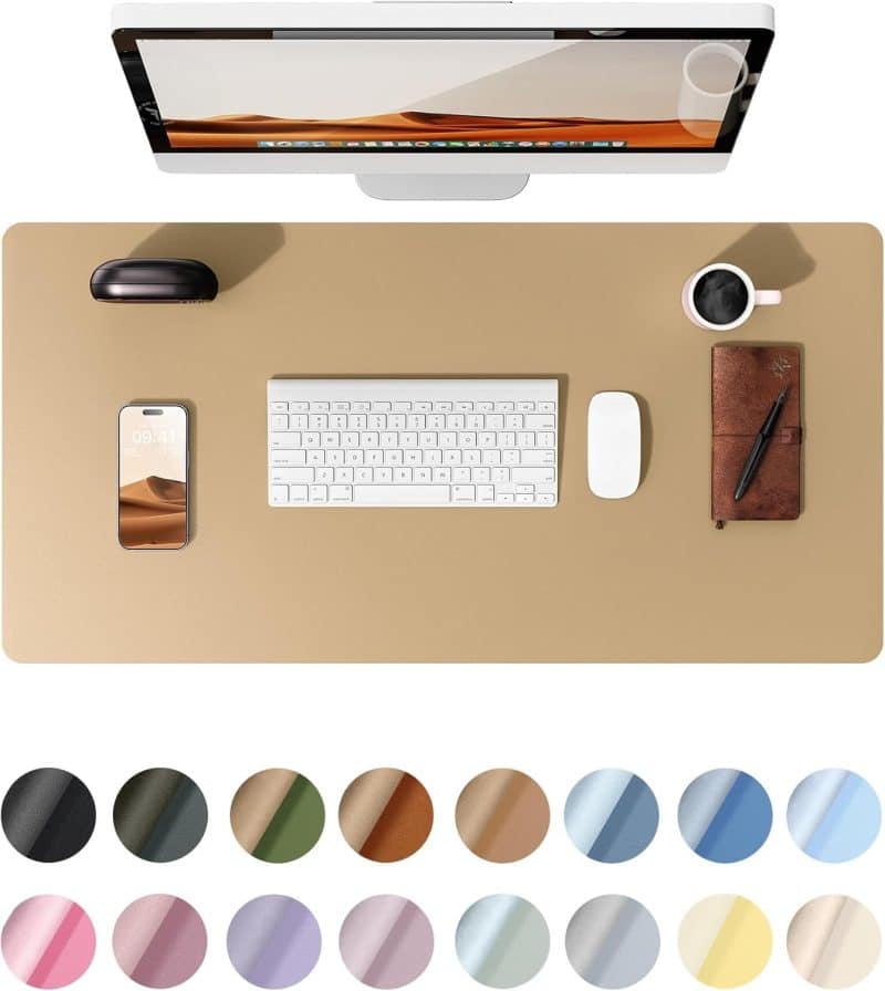 YSAGi Leather Desk Pad Protector - Image 85