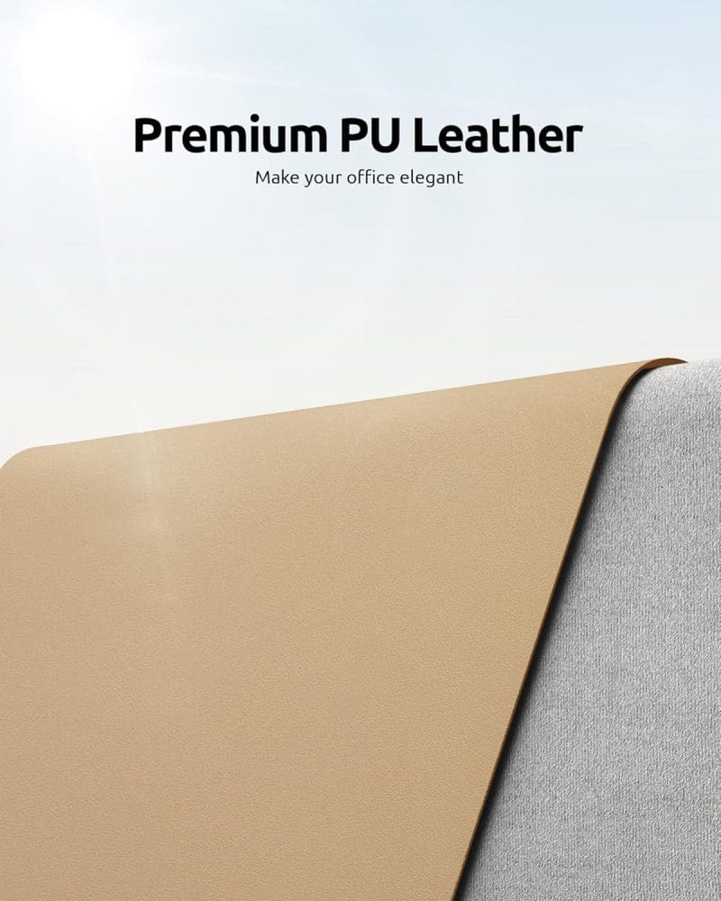 YSAGi Leather Desk Pad Protector - Image 86
