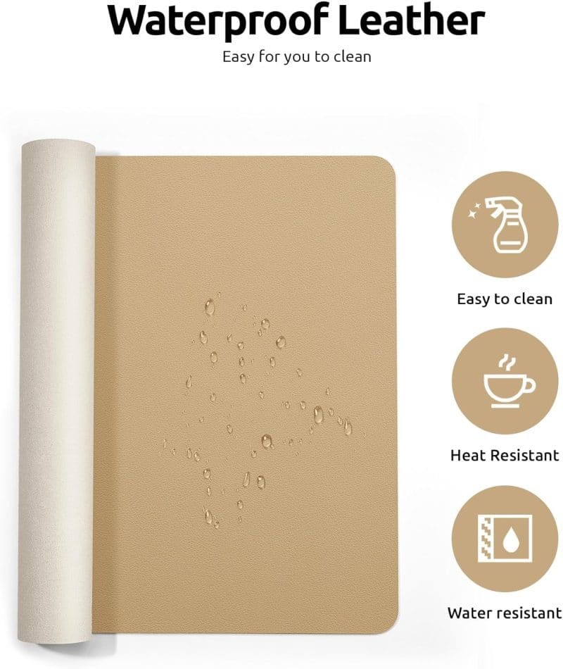 YSAGi Leather Desk Pad Protector - Image 88