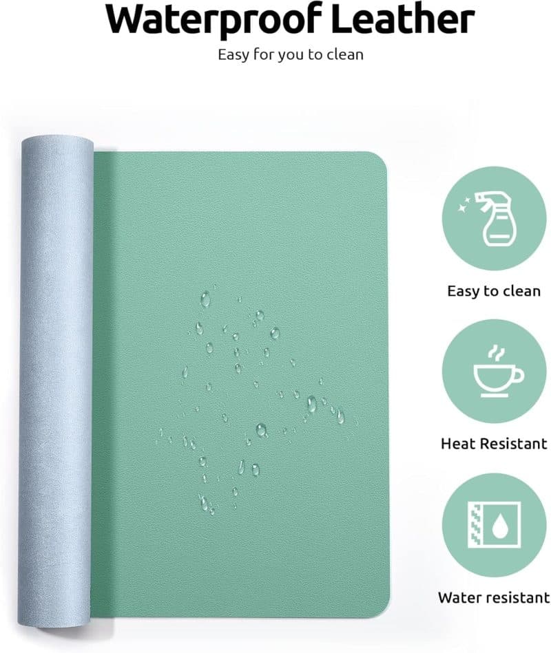 YSAGi Leather Desk Pad Protector - Image 97