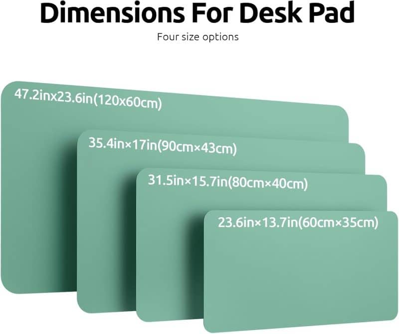 YSAGi Leather Desk Pad Protector - Image 101