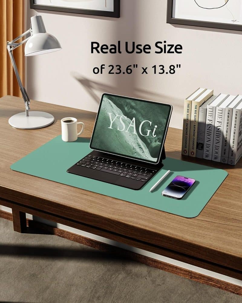 YSAGi Leather Desk Pad Protector - Image 103