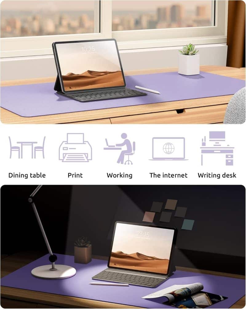YSAGi Leather Desk Pad Protector - Image 109