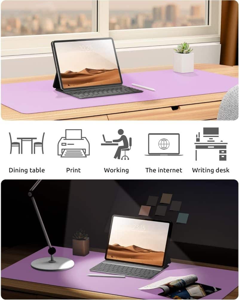 YSAGi Leather Desk Pad Protector - Image 135