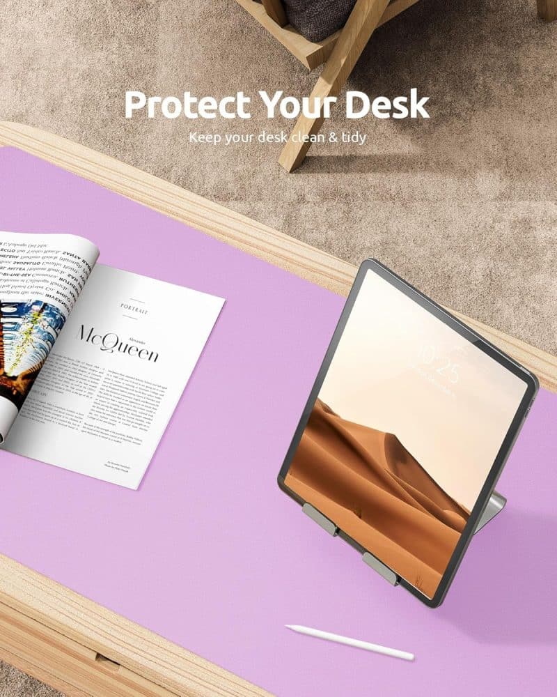 YSAGi Leather Desk Pad Protector - Image 136