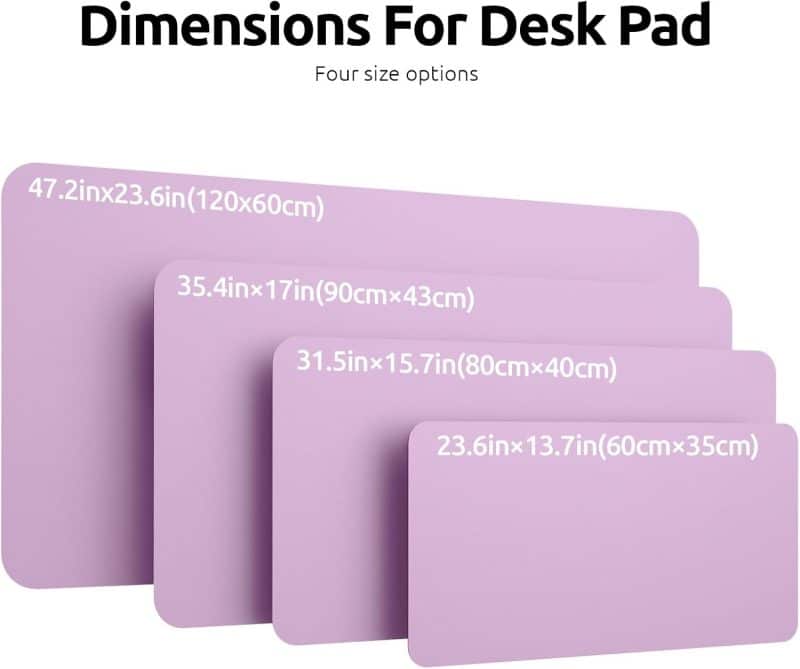 YSAGi Leather Desk Pad Protector - Image 137