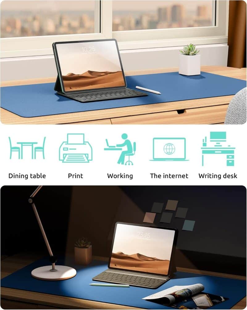 YSAGi Leather Desk Pad Protector - Image 145