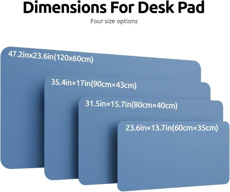YSAGi Leather Desk Pad Protector - Image 147
