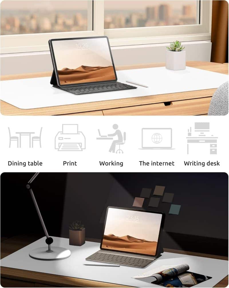 YSAGi Leather Desk Pad Protector - Image 154
