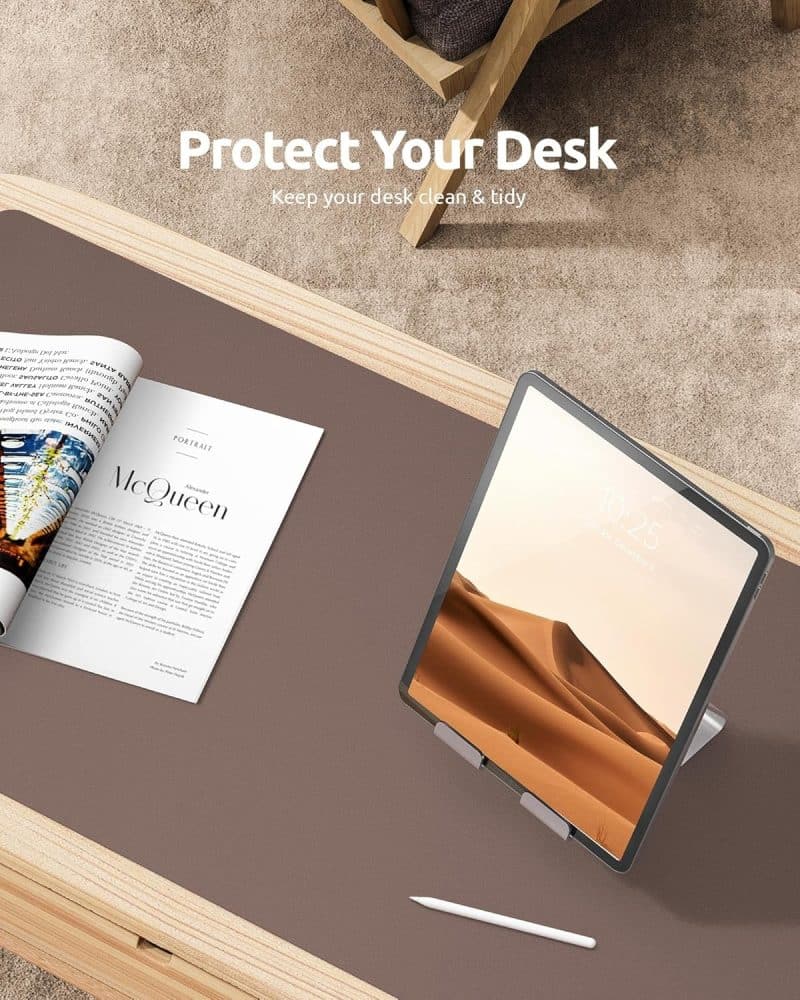 YSAGi Leather Desk Pad Protector - Image 164