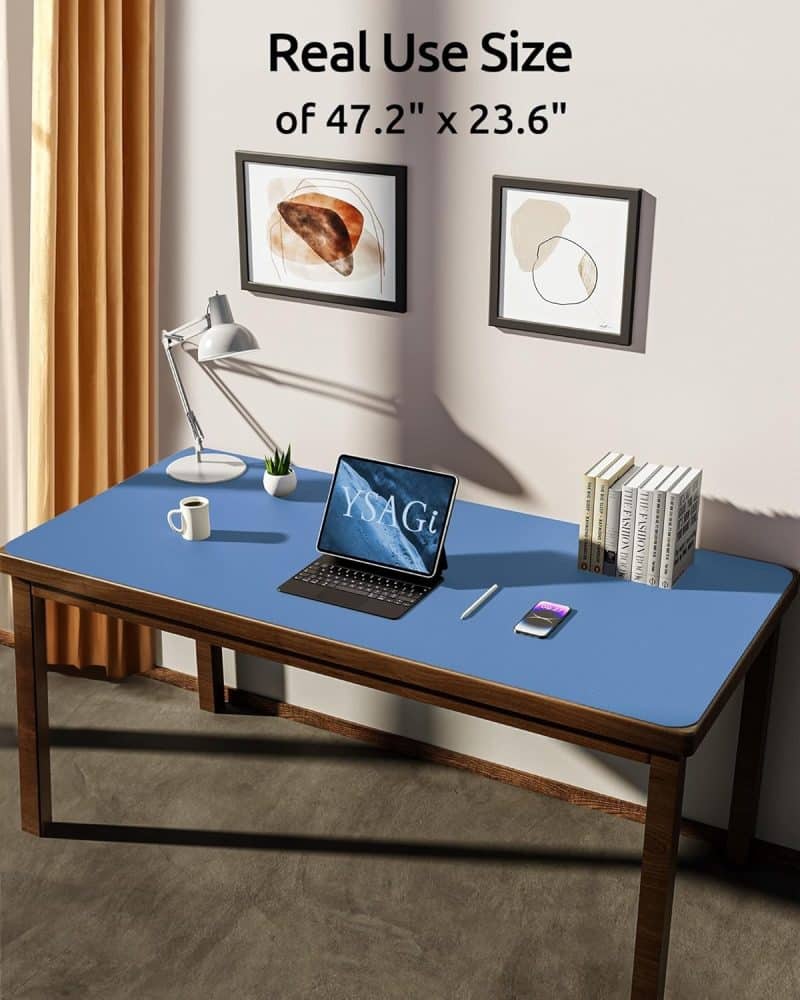 YSAGi Leather Desk Pad Protector - Image 184