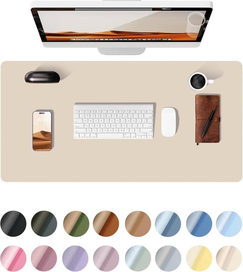 YSAGi Leather Desk Pad Protector - Image 185