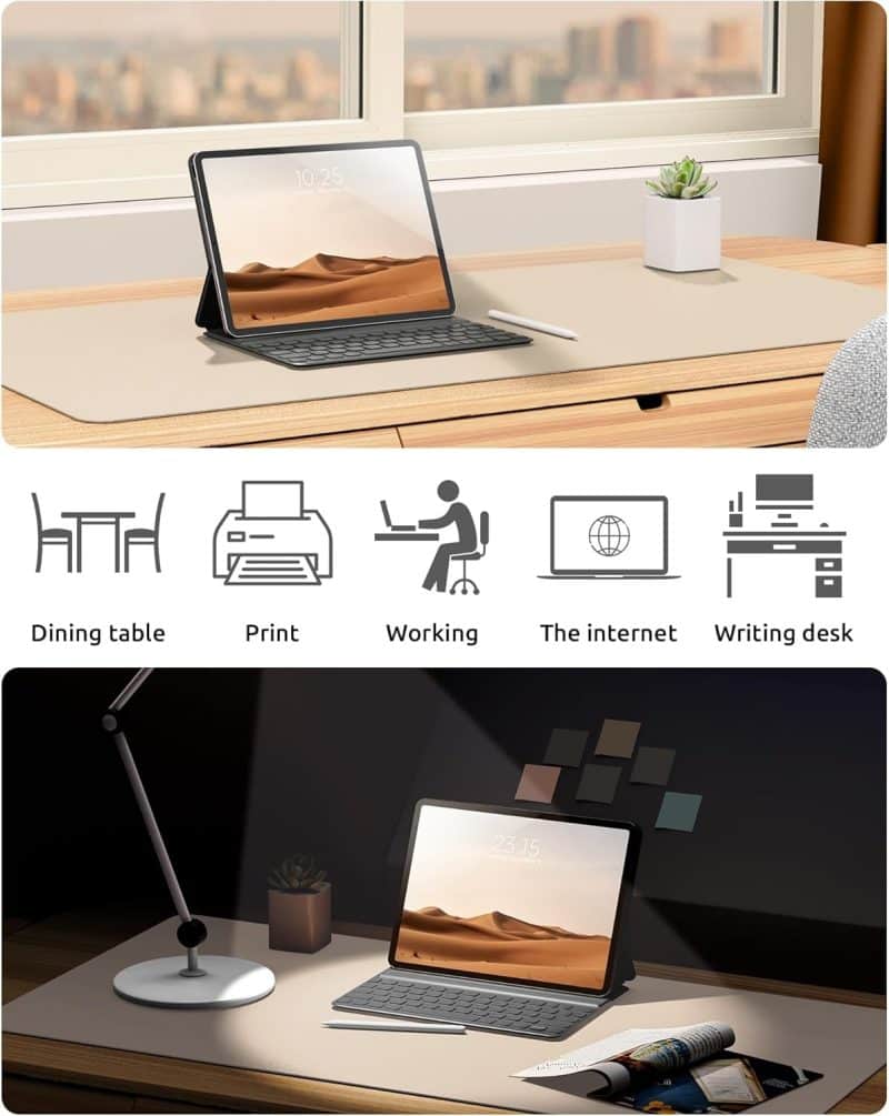 YSAGi Leather Desk Pad Protector - Image 190