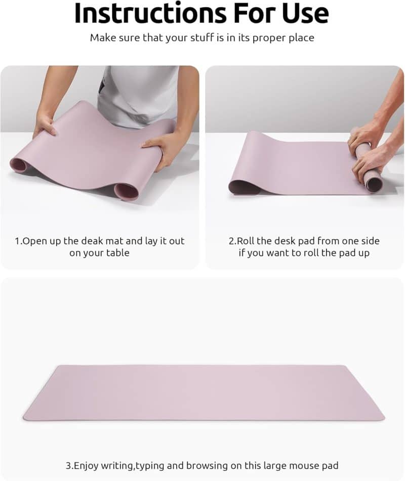 YSAGi Leather Desk Pad Protector - Image 202