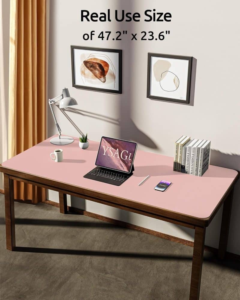 YSAGi Leather Desk Pad Protector - Image 206